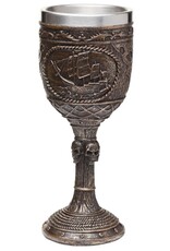 Trukado Giftware & Lifestyle - Pirate Goblet - Brushed Gold Wood-effect