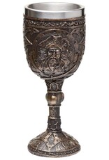 Trukado Giftware & Lifestyle - Pirate Goblet - Brushed Gold Wood-effect