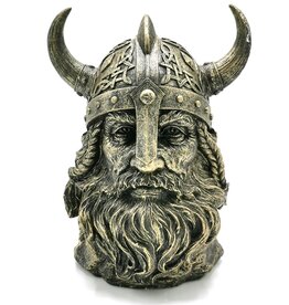 VG Viking head bottle holder-flower holder