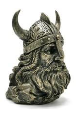 VG Giftware, beelden, collectables - Viking head bottle holder-flower holder