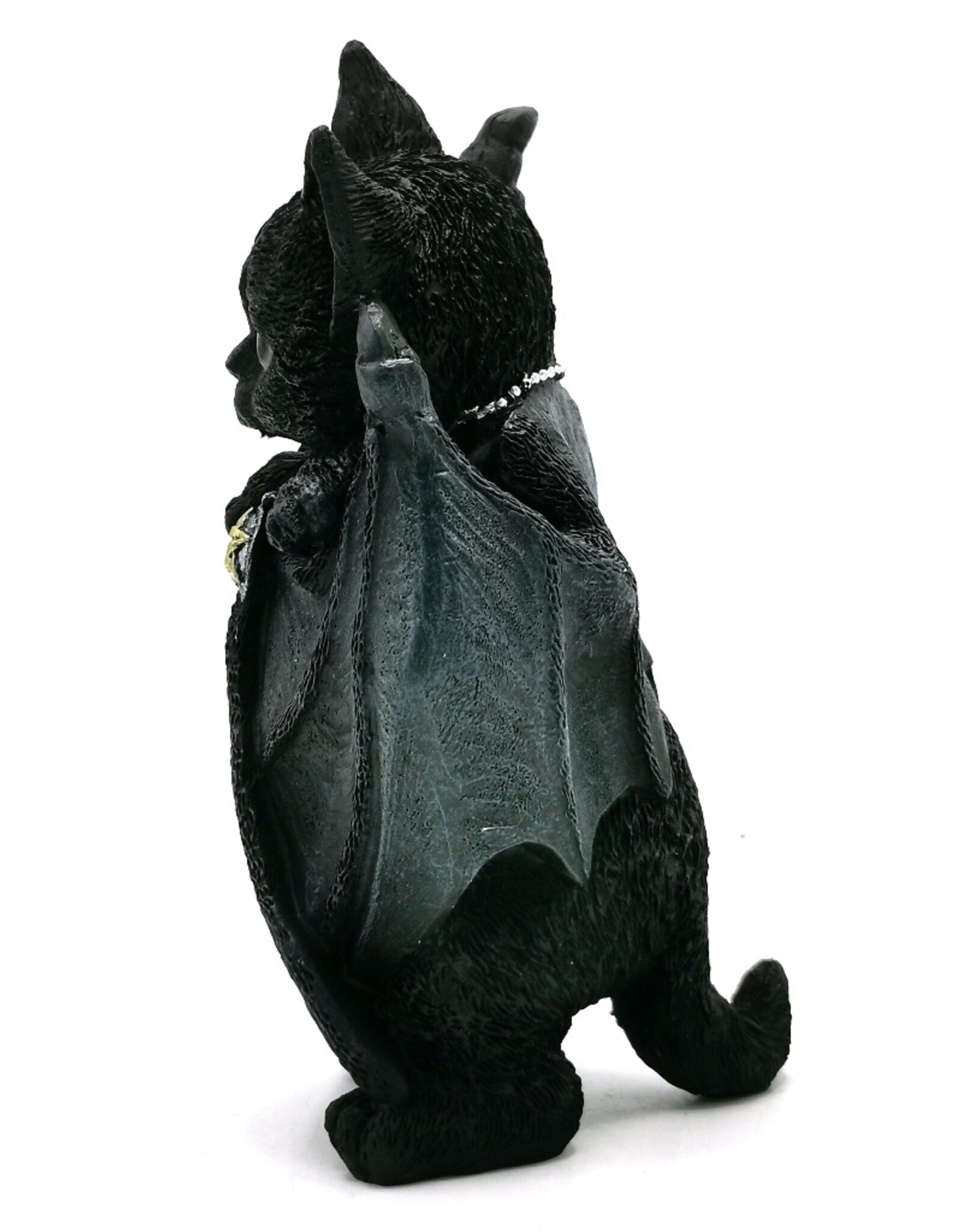 VG Giftware & Lifestyle - Vampierkat Catula met Mantel en Pentagram