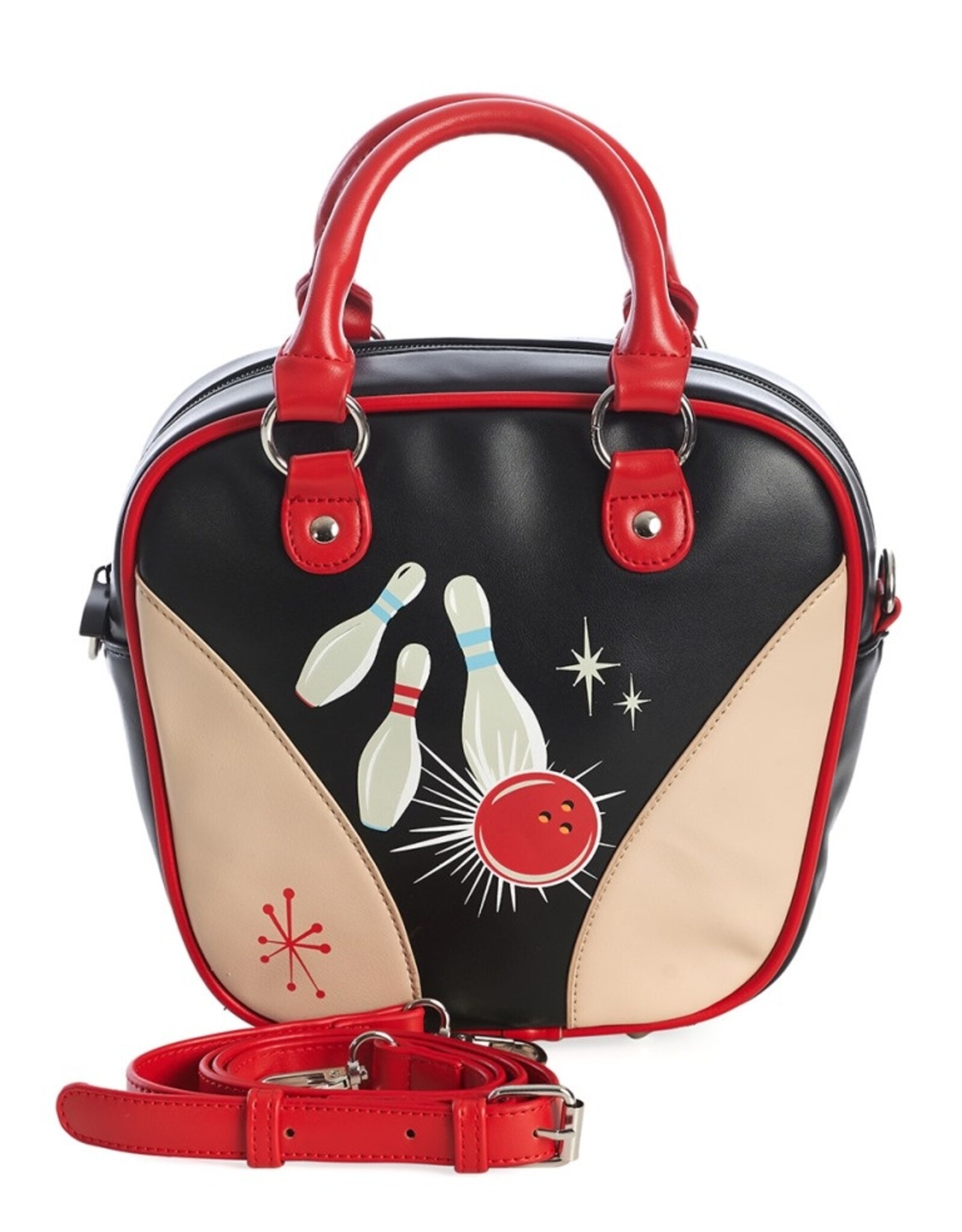 Banned Retro bags Vintage bags - Banned Star Strike Retro Handbag