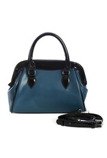 Banned Retro bags  Vintage bags - Banned Back to Business Retro handbag blue-black