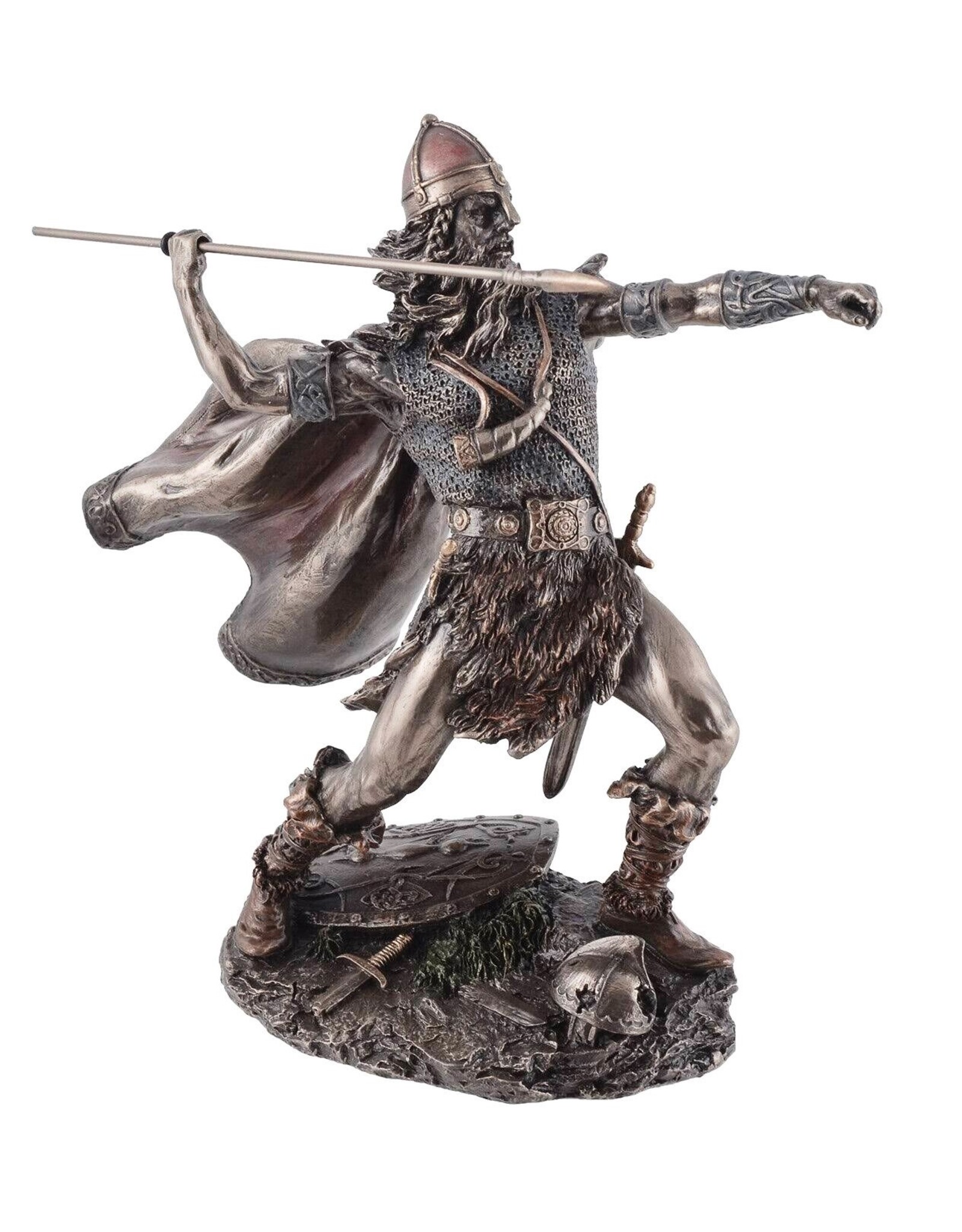 Veronese Design Giftware & Lifestyle - Viking warrior tossing a spear Veronese Design