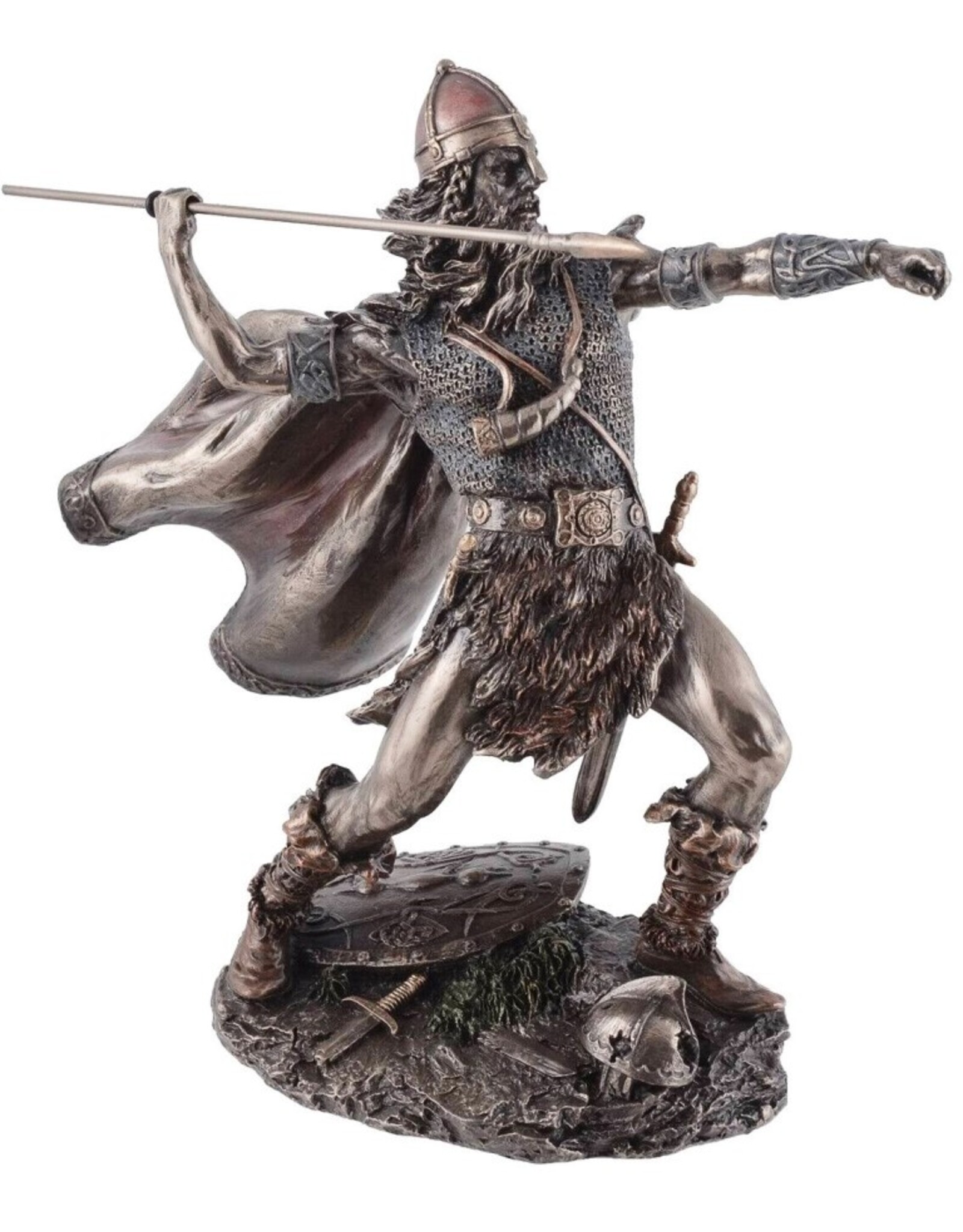 Veronese Design Giftware & Lifestyle - Viking warrior tossing a spear Veronese Design