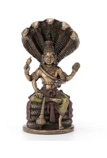 Veronese Design Giftware Figurines Collectables - Vishnu Bronzed statue Veronese Design 19cm