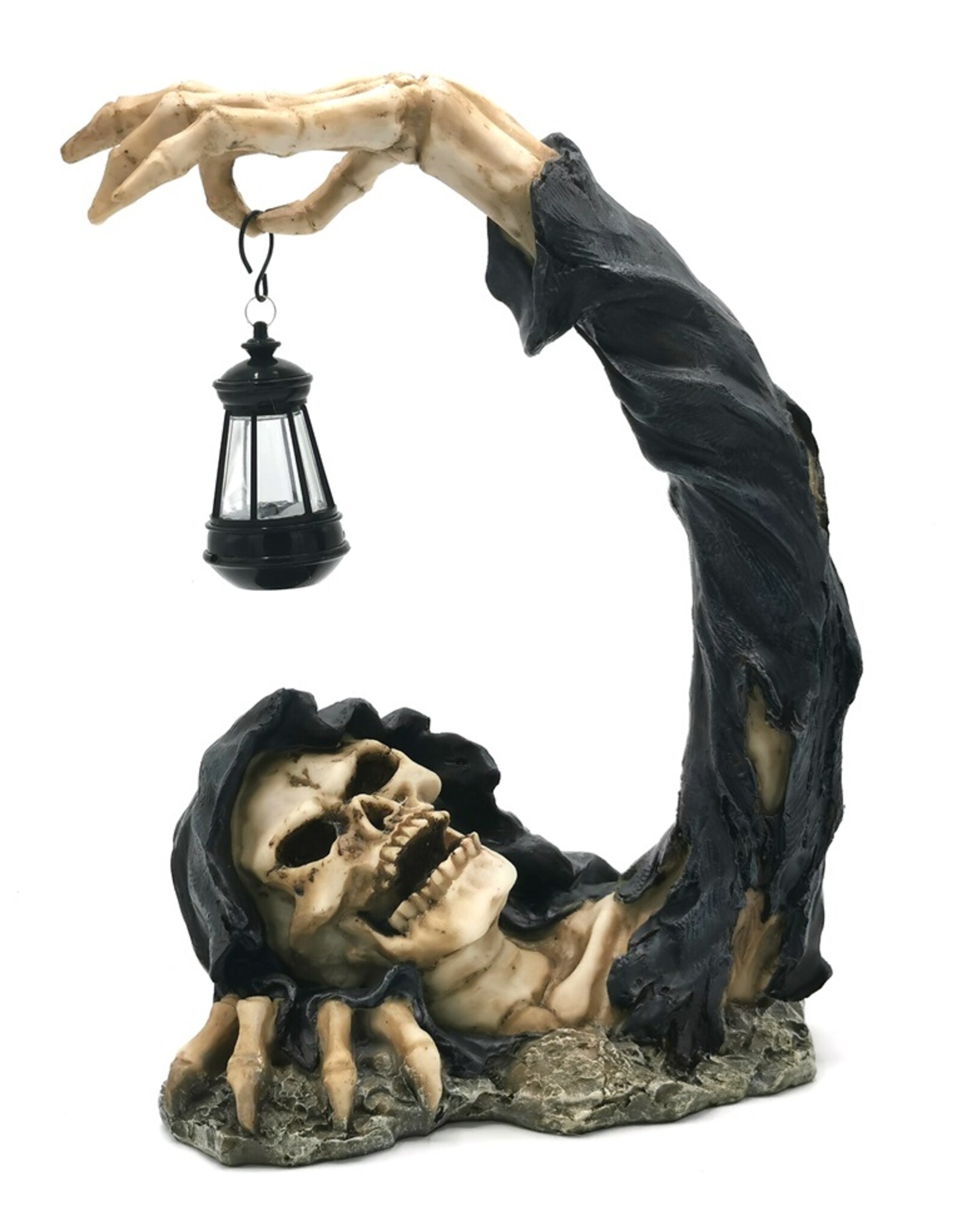 VG Giftware & Lifestyle - Grim Reaper komt uit de grond 30cm - LED