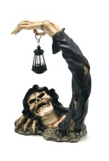 VG Giftware & Lifestyle - Grim Reaper komt uit de grond 30cm - LED