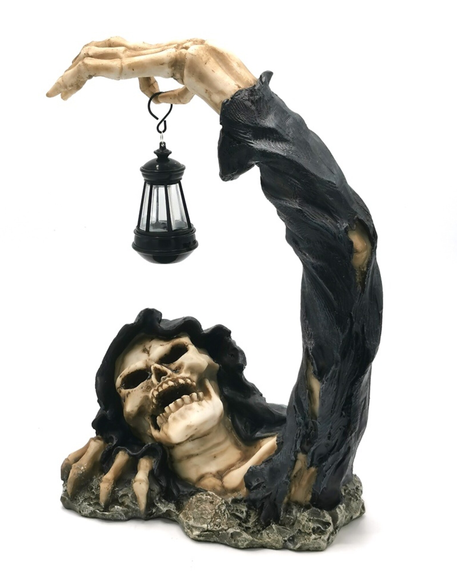 VG Giftware & Lifestyle - Grim Reaper komt uit de grond 30cm - LED