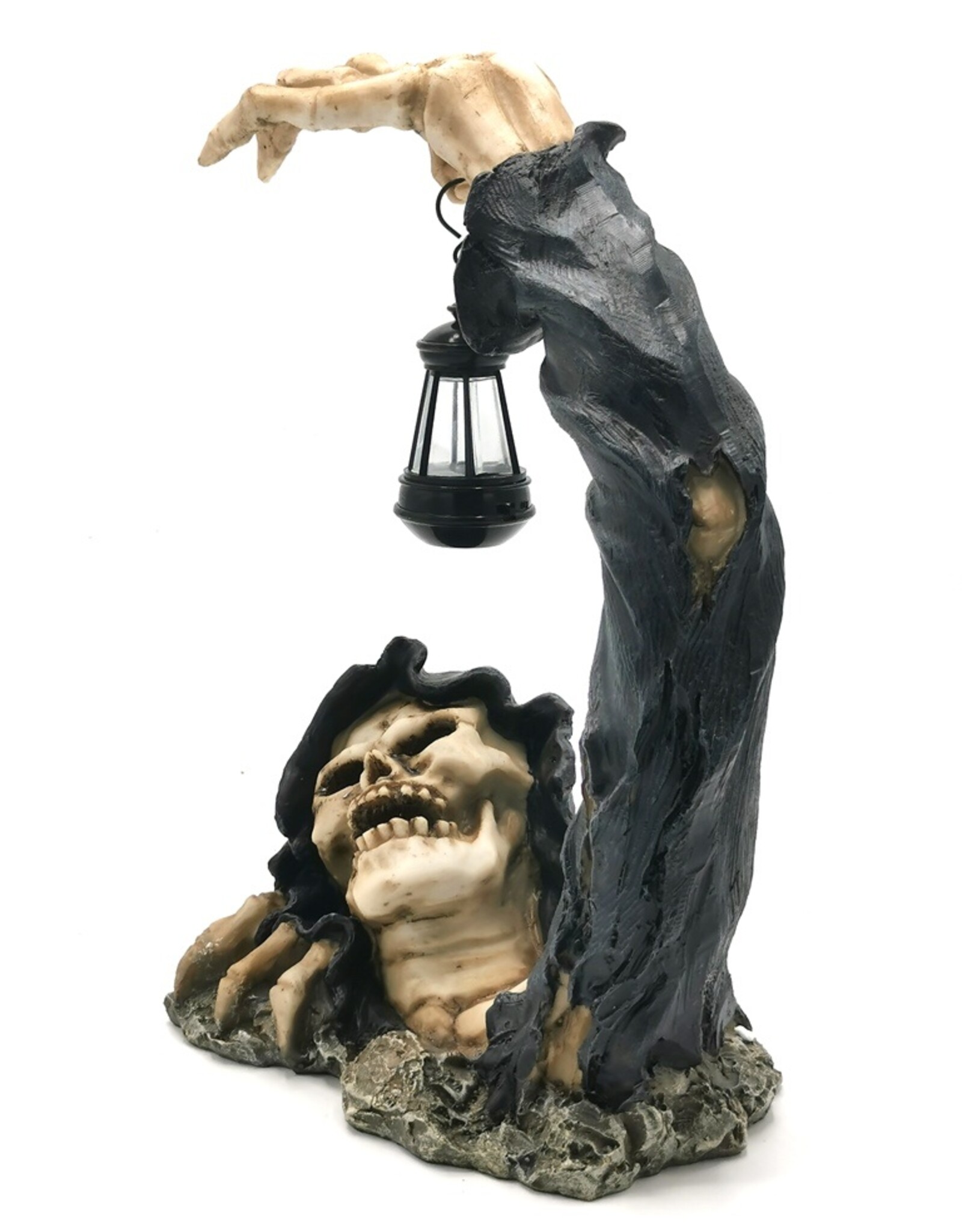 VG Giftware & Lifestyle - Grim Reaper komt uit de grond 30cm - LED