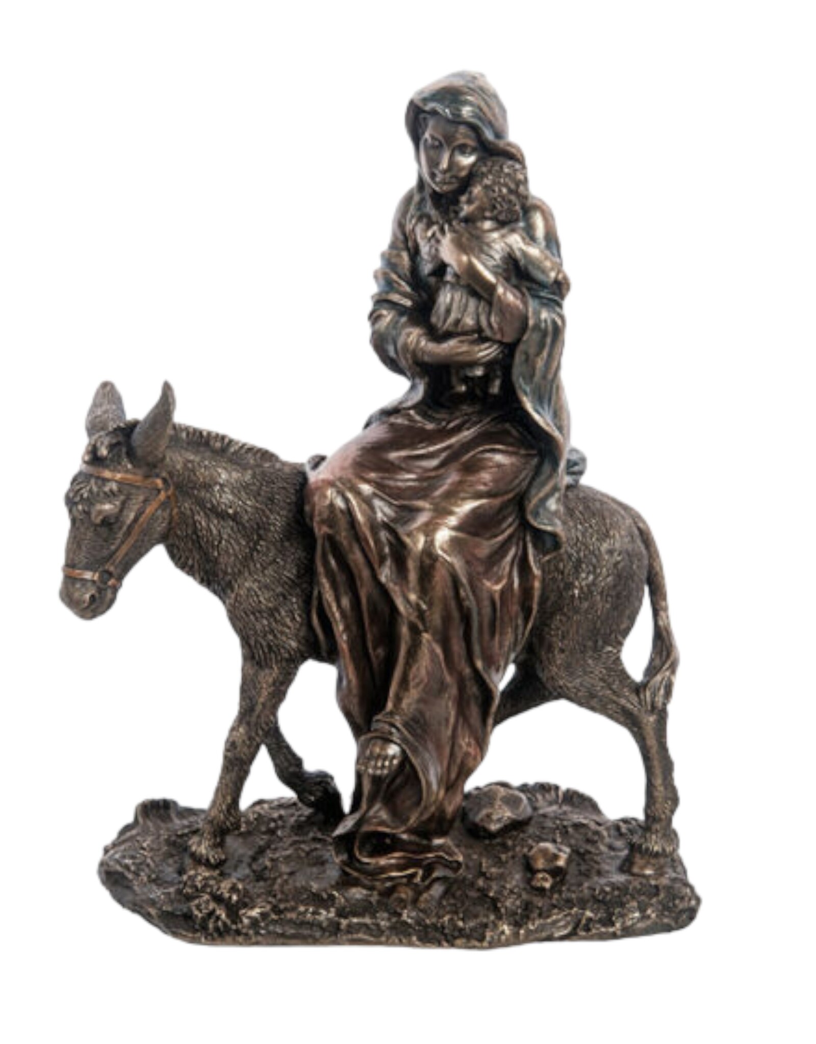 Veronese Design Giftware & Lifestyle -  Mary and Jesus on a Donkey  Veronese Design