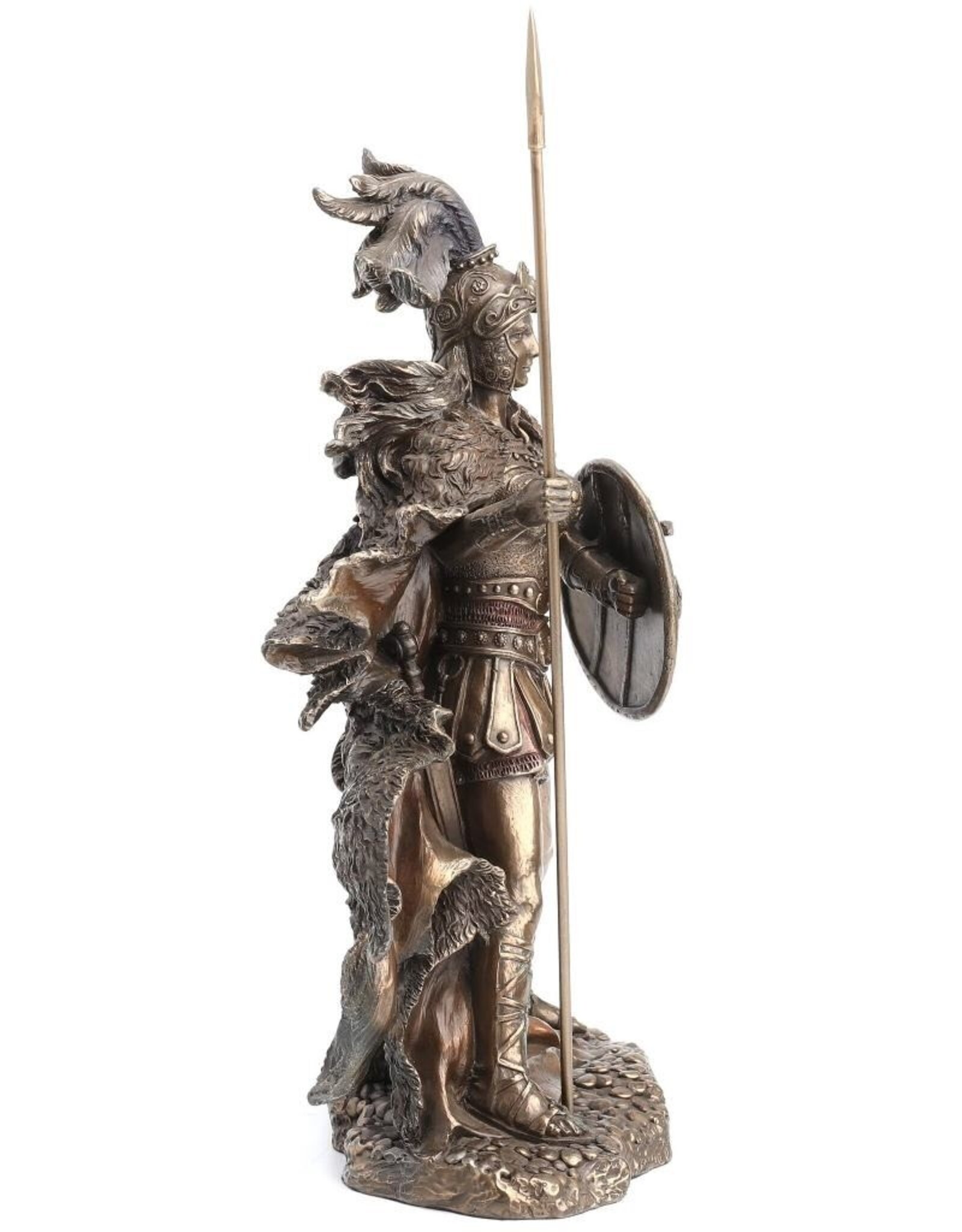 Veronese Design Giftware Figurines Collectables - Athena with Shield and Javelin Goddess of Wisdom and War