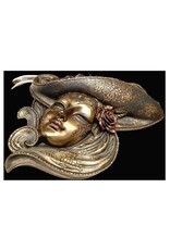 Veronese Design Miscellaneous - Venetiaans Masker met Rozen Wanddecoratie Veronese Design