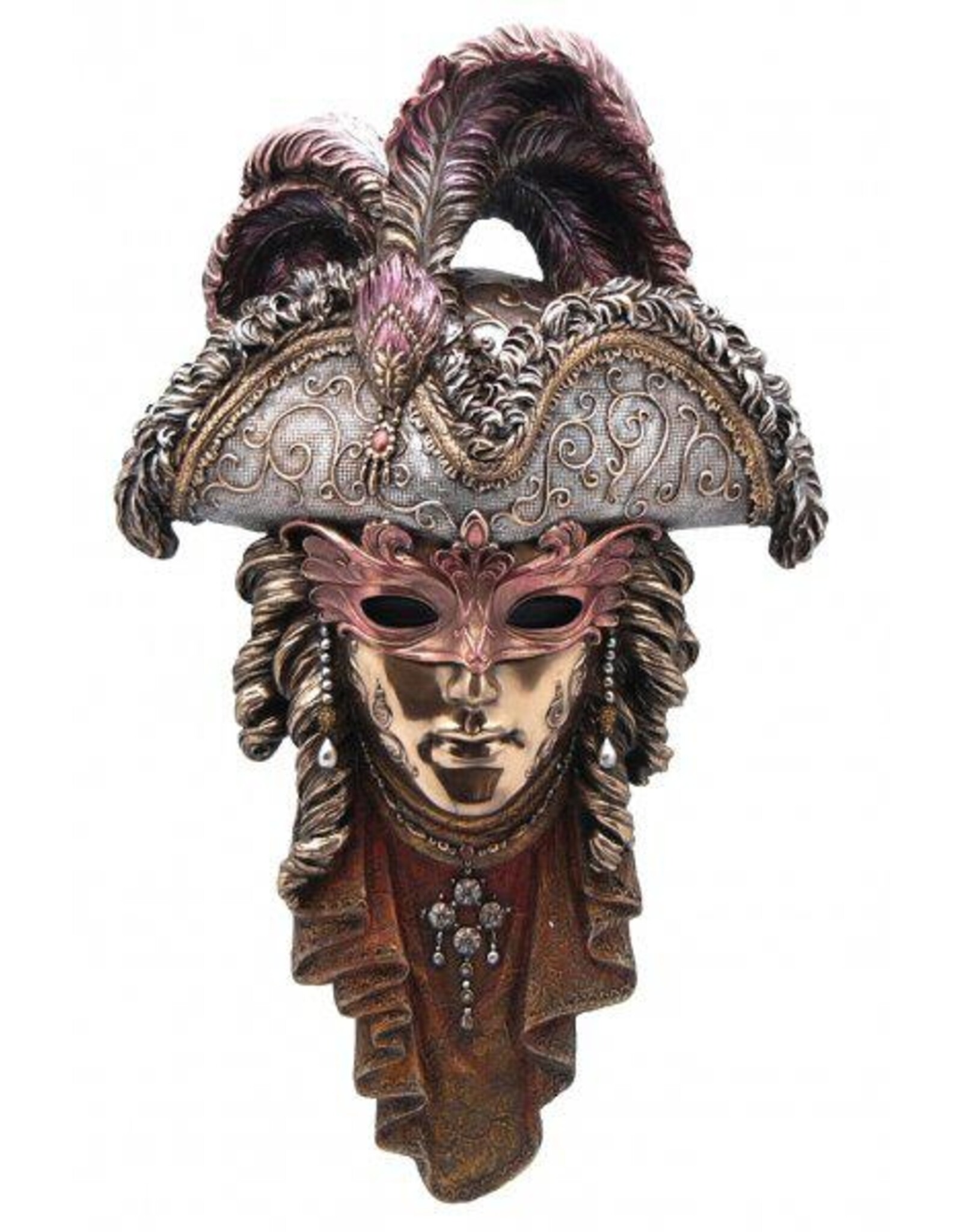 Veronese Design Miscellaneous - Venetian Mask Pirate Wall Hanging Veronese Design