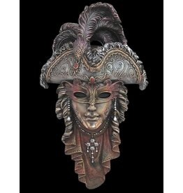 Veronese Design Venetian Mask Pirate Wall Hanging Veronese Design