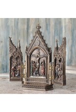 Veronese Design Giftware Figurines Collectables - The crucifixion of Jesus Triptych Veronese Design