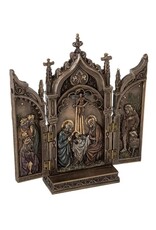 Veronese Design Giftware Figurines Collectables - Birth of Jesus - The Nativity Triptych Veronese Design