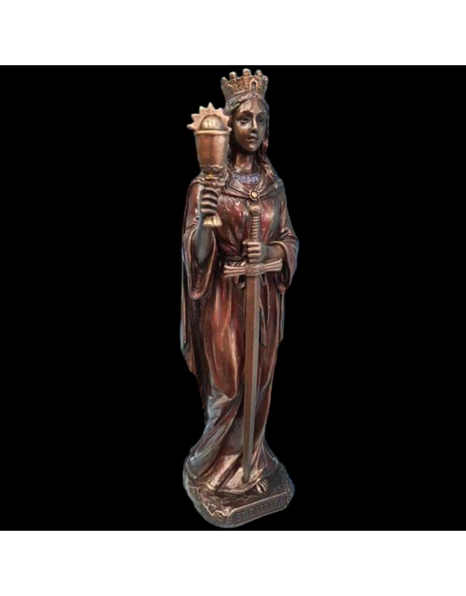 Veronese Design Giftware & Lifestyle - Saint Barbara Helper in Need figurine Veronese Design