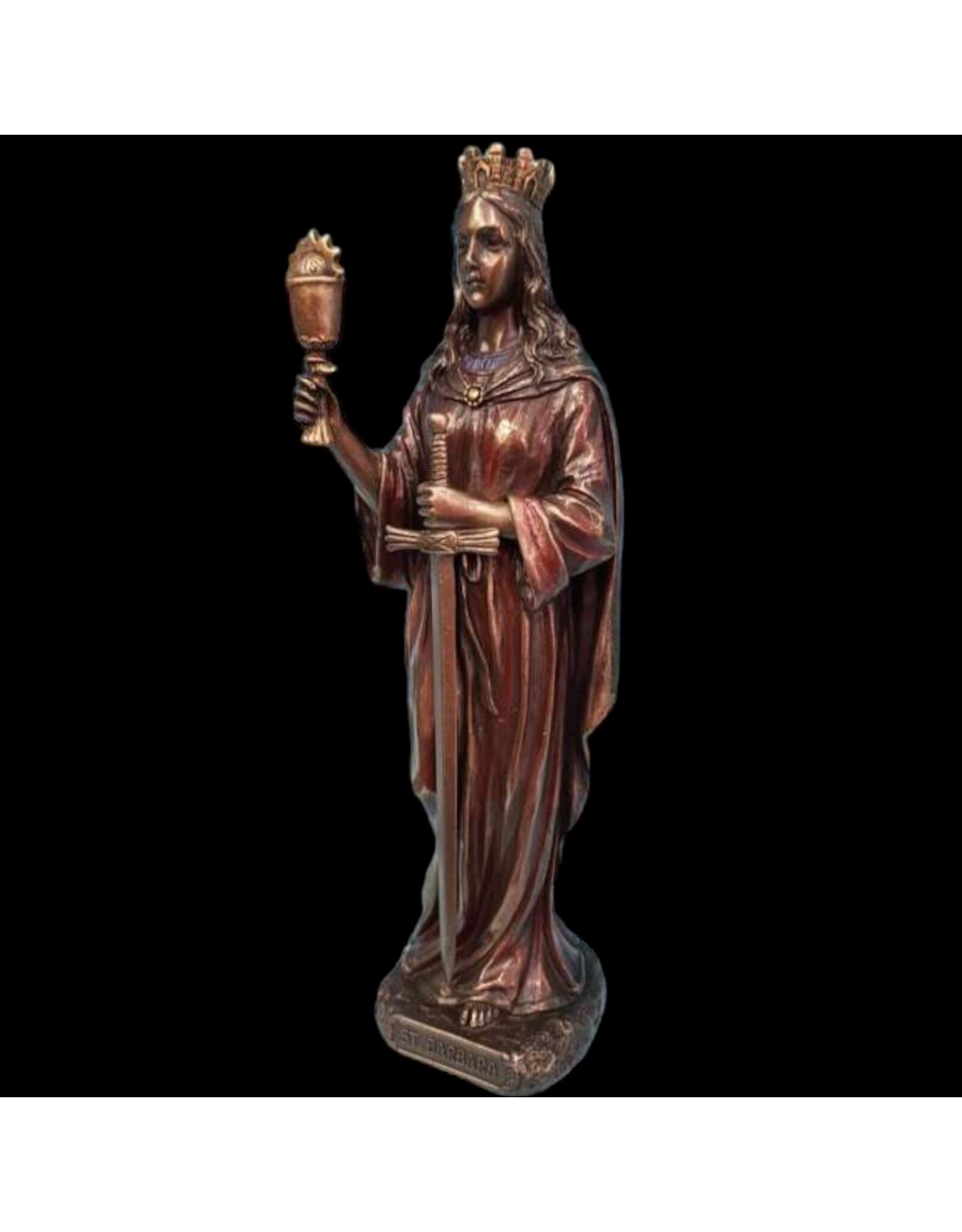 Veronese Design Giftware & Lifestyle - Saint Barbara Helper in Need figurine Veronese Design