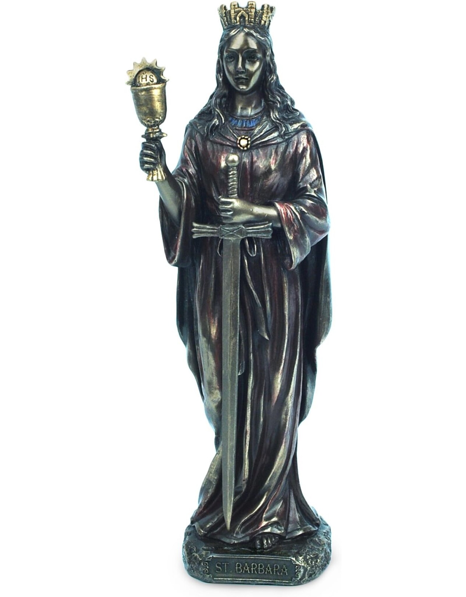 Veronese Design Giftware & Lifestyle - Saint Barbara Helper in Need figurine Veronese Design