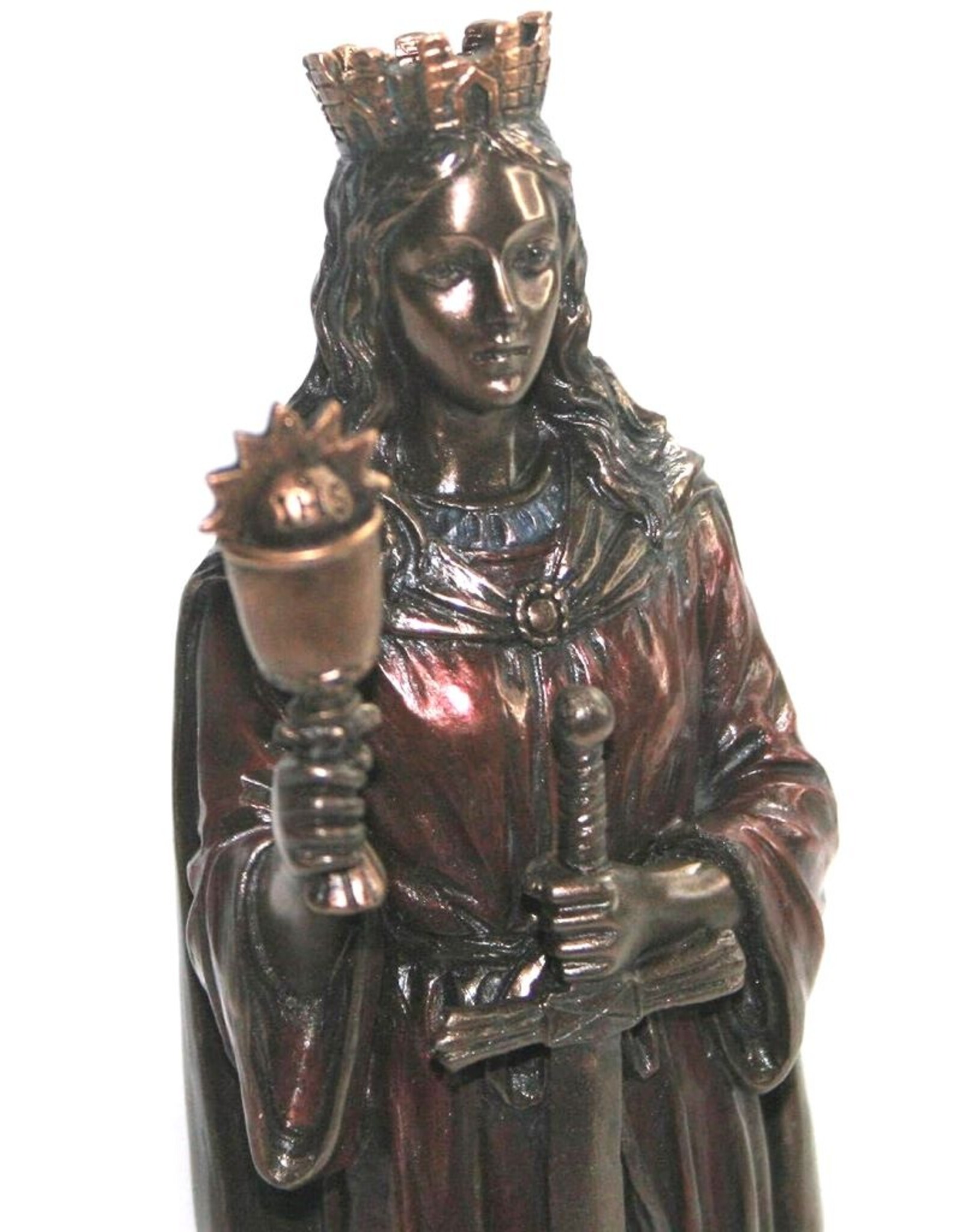 Veronese Design Giftware & Lifestyle - Saint Barbara Helper in Need figurine Veronese Design