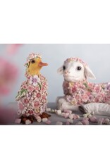 C&E Giftware & Lifestyle - Duck Flower Power Flower Duck figurine