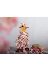 C&E Giftware & Lifestyle - Duck Flower Power Flower Duck figurine