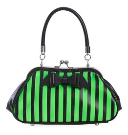 Banned Banned Night of Mystery Handbag Green-black