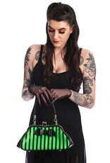 Banned Retro bags Vintage bags - Banned Night of Mystery Handbag Green-black