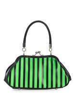 Banned Retro bags Vintage bags - Banned Night of Mystery Handbag Green-black