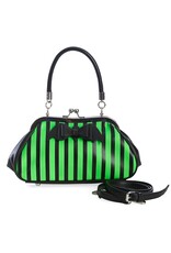 Banned Retro bags Vintage bags - Banned Night of Mystery Handbag Green-black