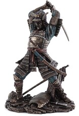 Veronese Design Giftware & Lifestyle - Japanese Samurai bronzed statue Veronese Design