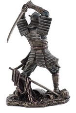 Veronese Design Giftware & Lifestyle - Japanese Samurai bronzed statue Veronese Design