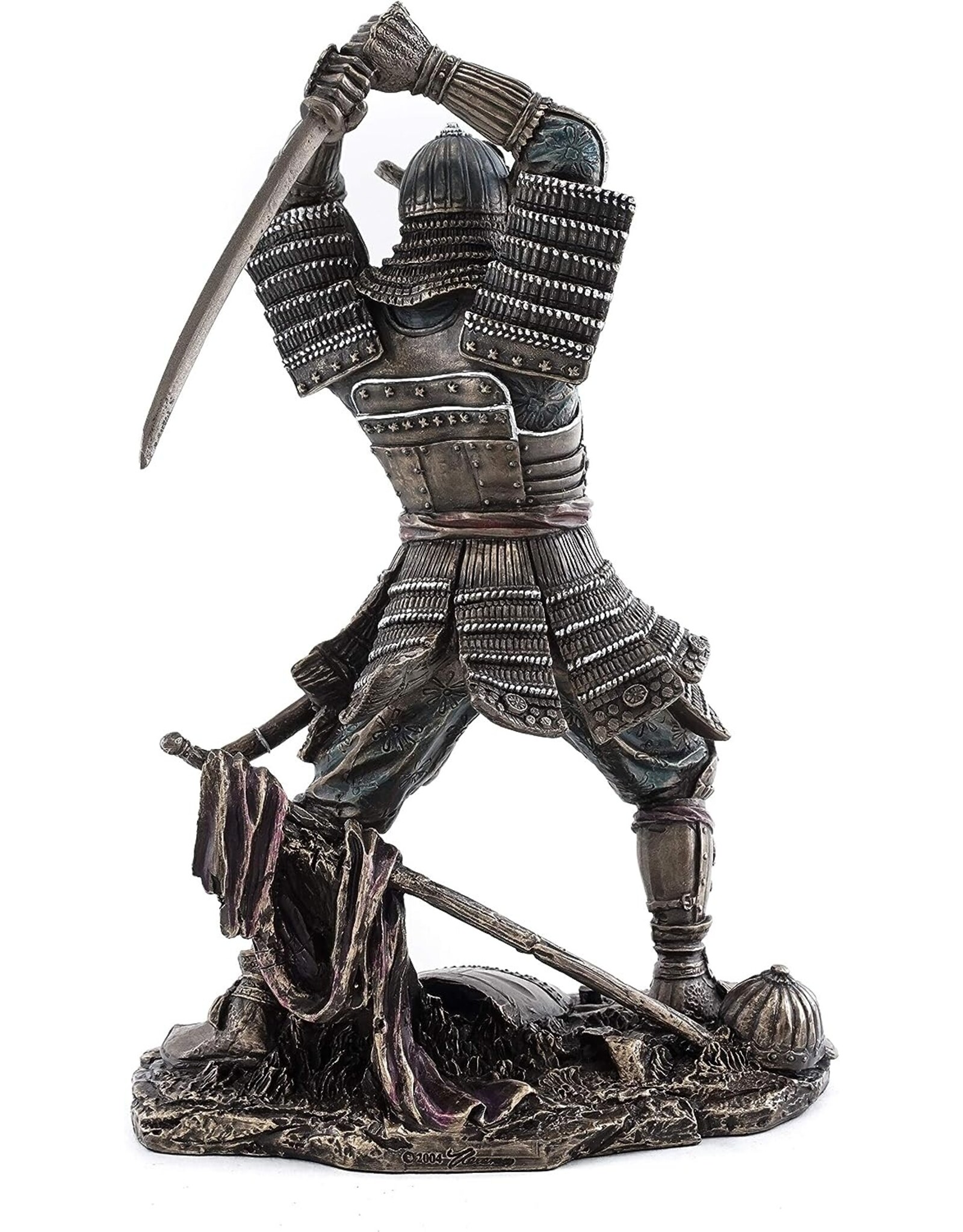 Veronese Design Giftware & Lifestyle - Japanese Samurai bronzed statue Veronese Design