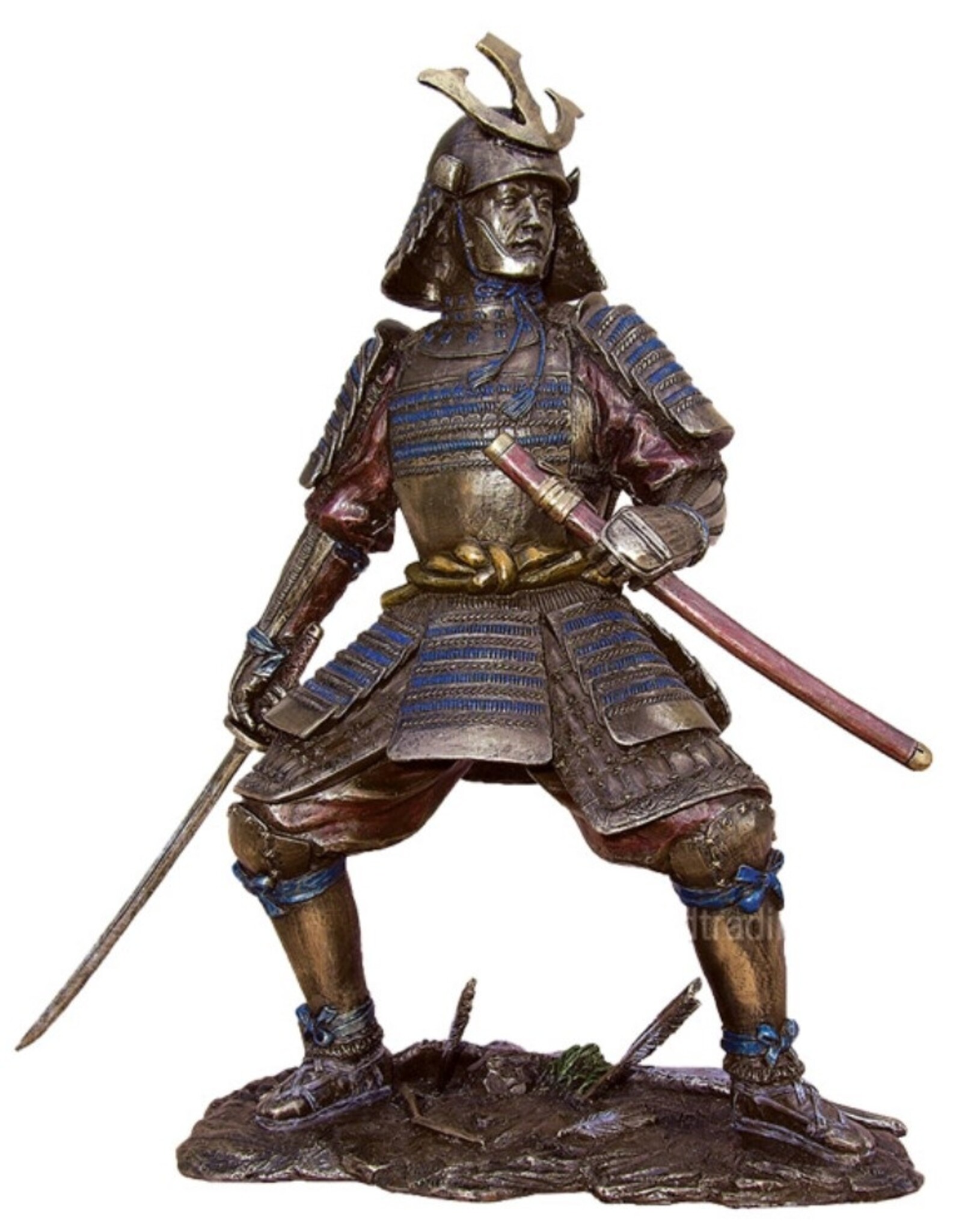 Veronese Design Giftware & Lifestyle - Japanese Samurai bronzed figurine Veronese Design