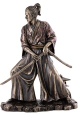 Veronese Design Giftware & Lifestyle - Japanese Samurai bronzed figurine Veronese Design