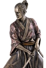 Veronese Design Giftware & Lifestyle - Japanese Samurai bronzed figurine Veronese Design