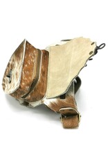 Trukado Leather Festival bags, waist bags and belt bags -  Cowhide Waist bag with Vintage Hook