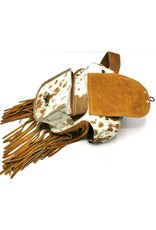 Trukado Small leather bags, clutches and more - Cowhide waist bag with fringes and hook