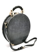 Giuliano Fantasy bags - Clock bag with Working Clock grey (large)
