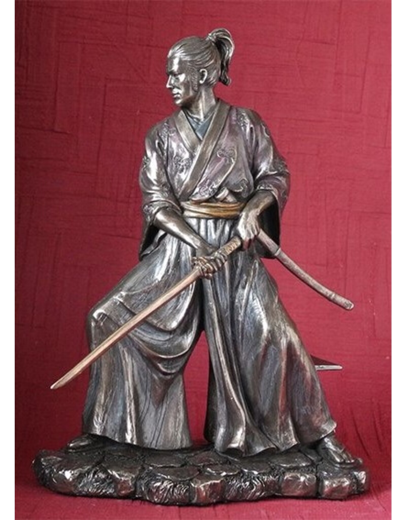 Veronese Design Giftware & Lifestyle - Japanese Samurai bronzed figurine Veronese Design