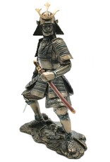 Veronese Design Giftware & Lifestyle - Japanese Samurai bronzed figurine Veronese Design