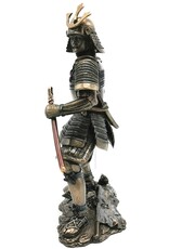 Veronese Design Giftware & Lifestyle - Japanese Samurai bronzed figurine Veronese Design