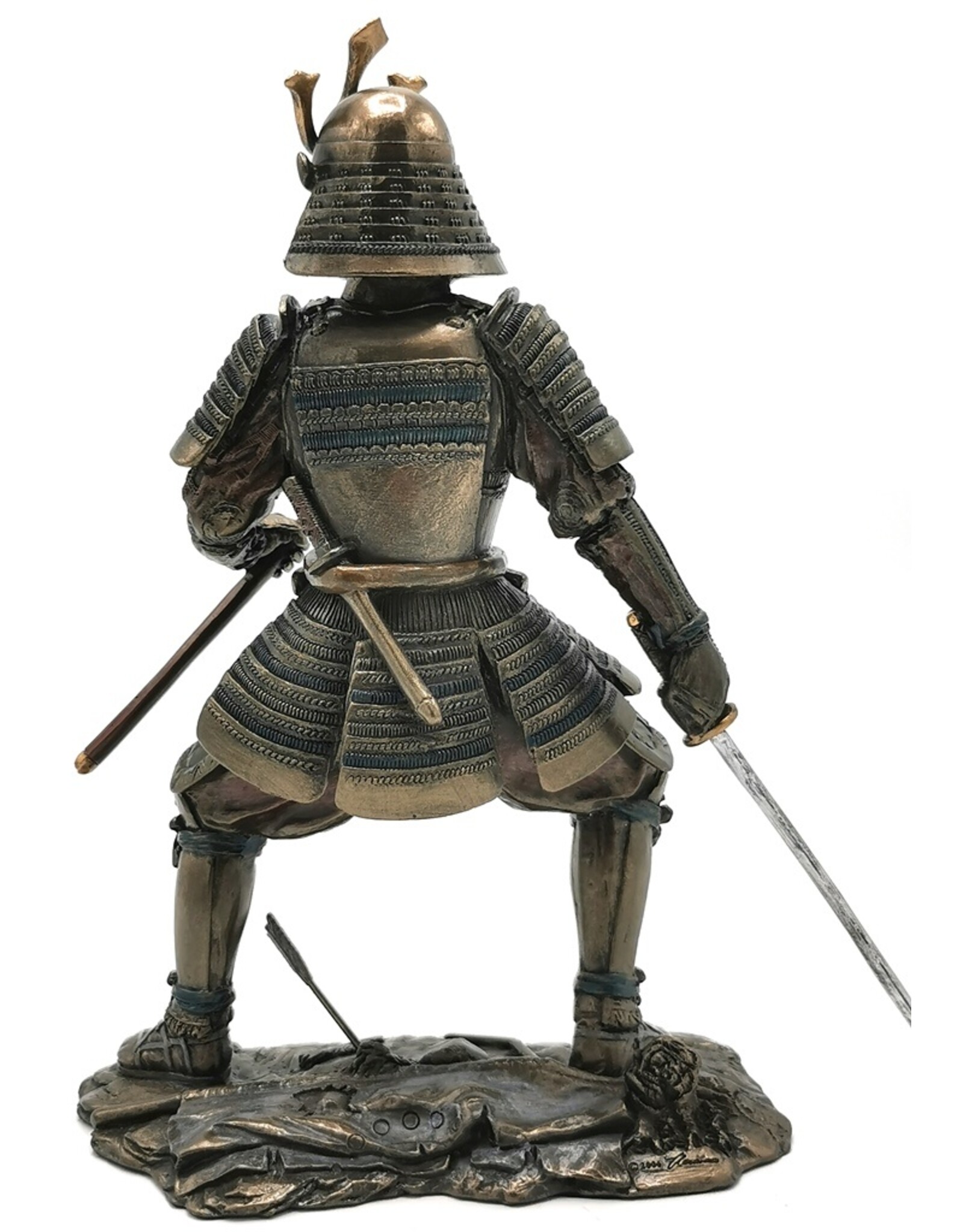 Veronese Design Giftware & Lifestyle - Japanese Samurai bronzed figurine Veronese Design