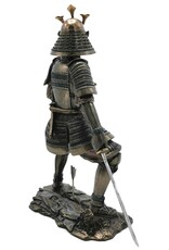 Veronese Design Giftware & Lifestyle - Japanese Samurai bronzed figurine Veronese Design