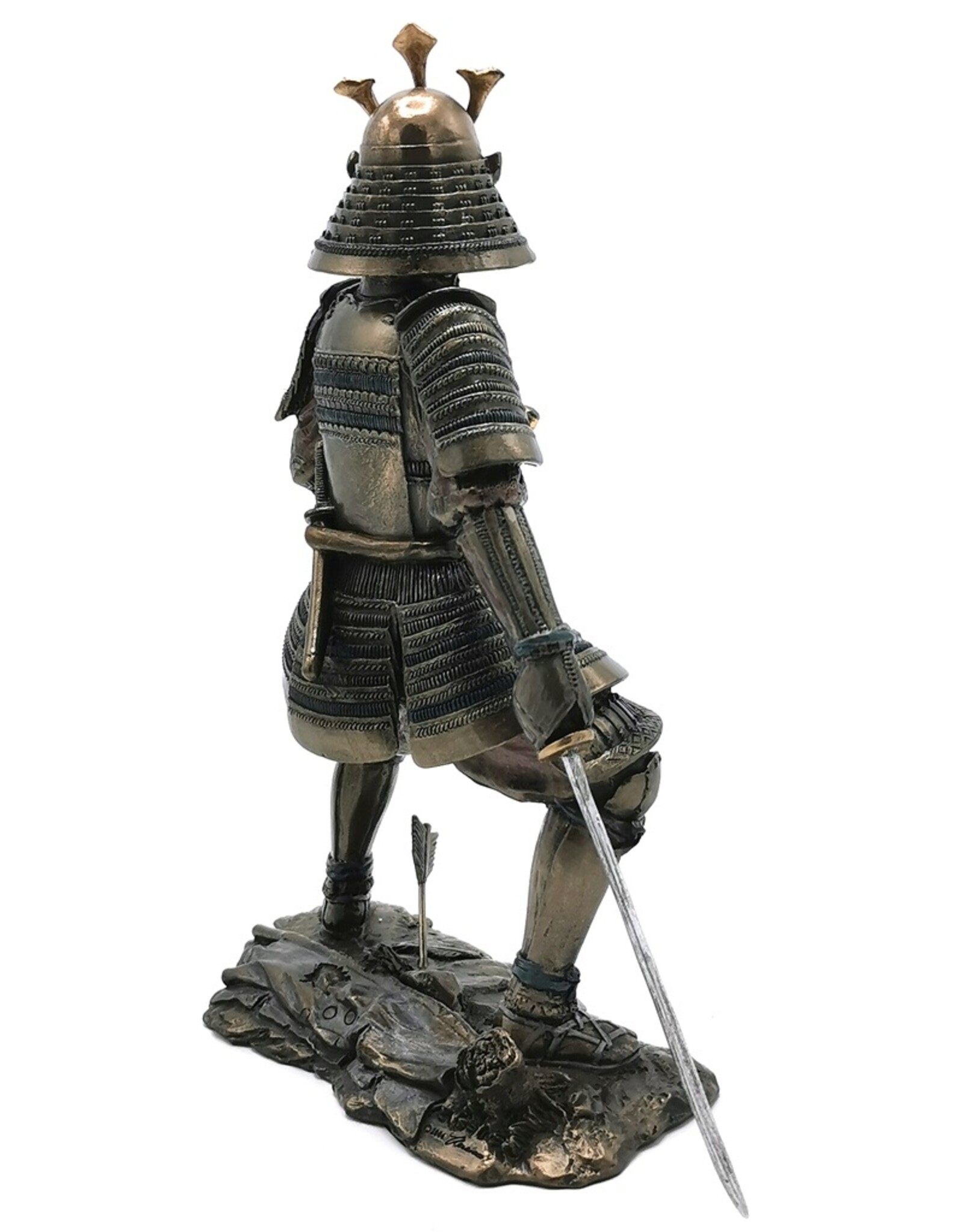 Veronese Design Giftware & Lifestyle - Japanese Samurai bronzed figurine Veronese Design