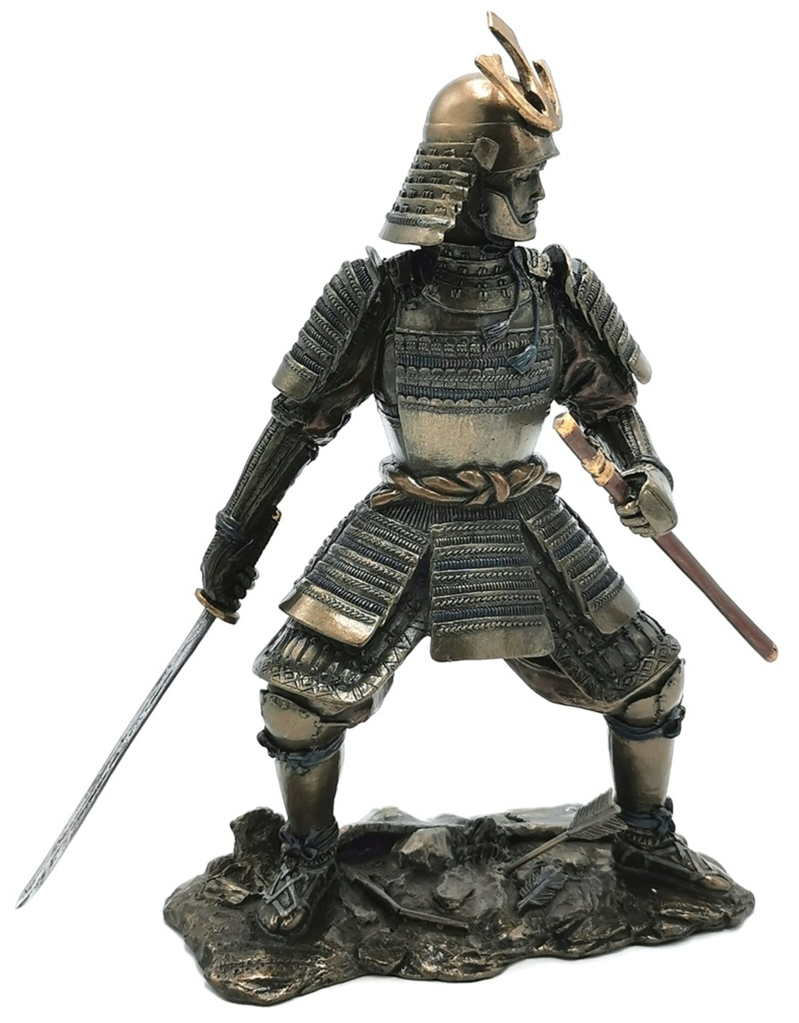 Veronese Design Giftware & Lifestyle - Japanese Samurai bronzed figurine Veronese Design