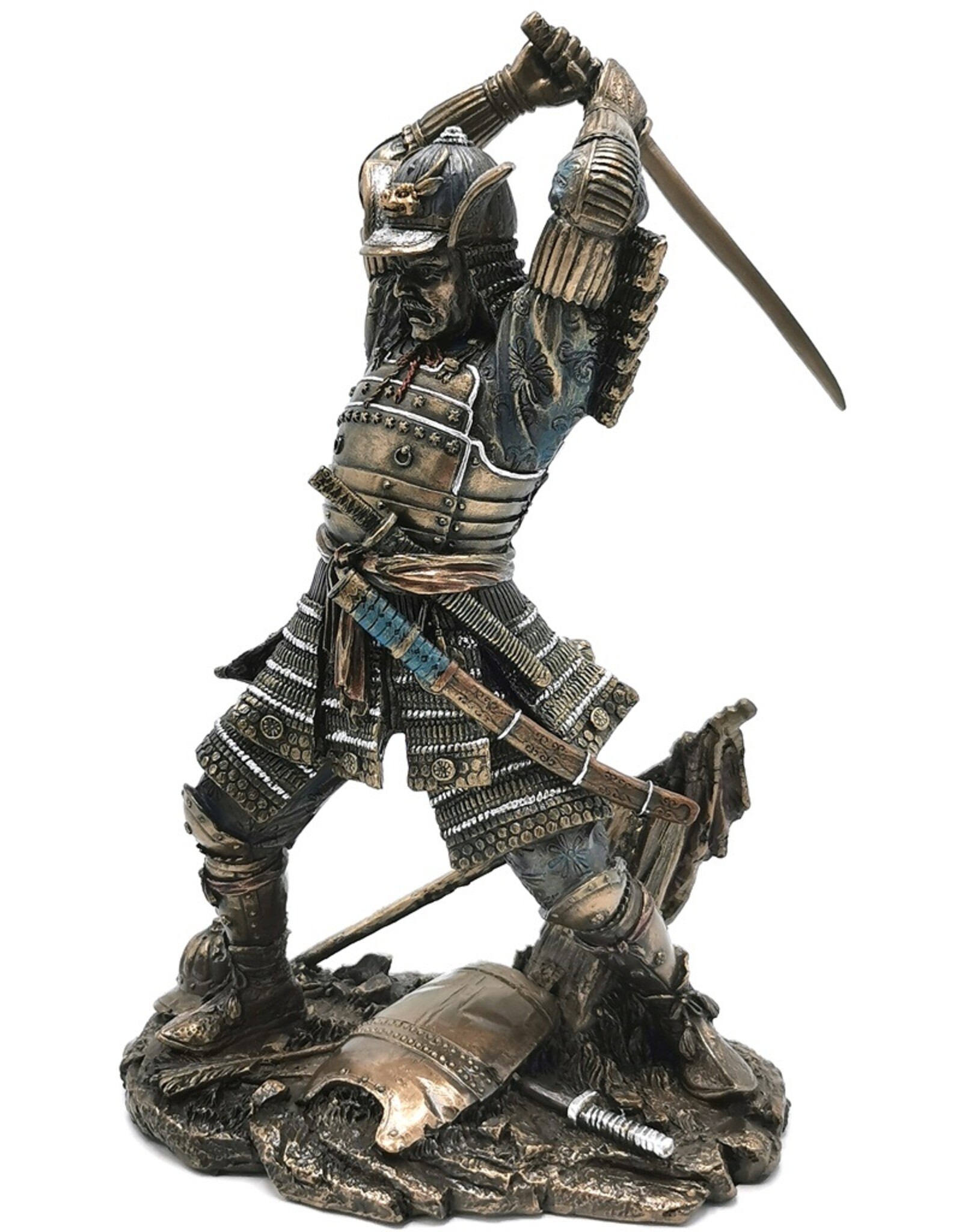 Veronese Design Giftware & Lifestyle - Japanese Samurai bronzed statue Veronese Design