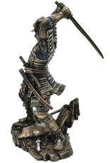 Veronese Design Giftware & Lifestyle - Japanese Samurai bronzed statue Veronese Design