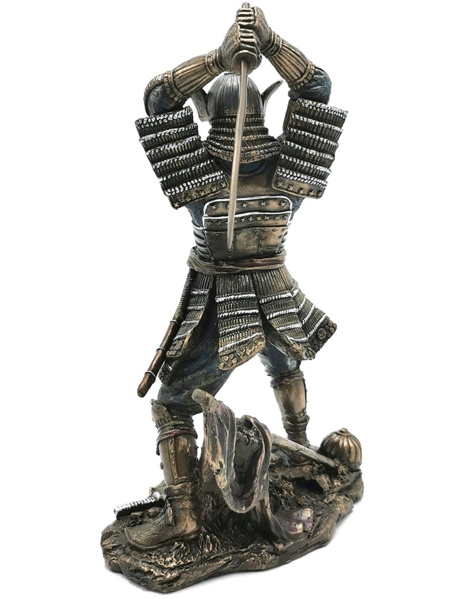 Veronese Design Giftware & Lifestyle - Japanese Samurai bronzed statue Veronese Design